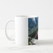 Chamonix im Tal, Französische Alpen Kaffeetasse (Links)