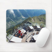 Chamonix im Tal, Französische Alpen Mousepad (Mit Mouse)
