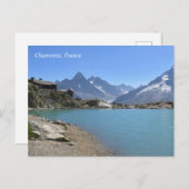 Chamonix Lac Blanc Postcard Postkarte (Vorne/Hinten)