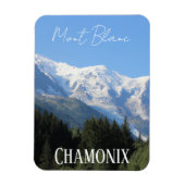 Chamonix, Mont Blanc, Alpes, Sommer Magnet (Vertikal)