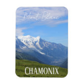 Chamonix, Mont Blanc, Alpes, Sommer Magnet (Vertikal)