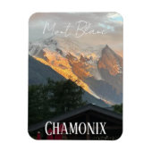Chamonix, Mont Blanc, Alpes, Sommer Magnet (Vertikal)