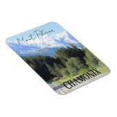 Chamonix, Mont Blanc, Alpes, Sommer Magnet (Rechte Seite)