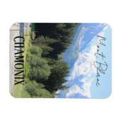 Chamonix, Mont Blanc, Alpes, Sommer Magnet (Horizontal)