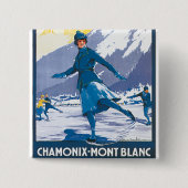 Chamonix-Mont Blanc Button (Vorderseite)