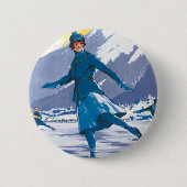 Chamonix-Mont Blanc Button (Vorderseite)