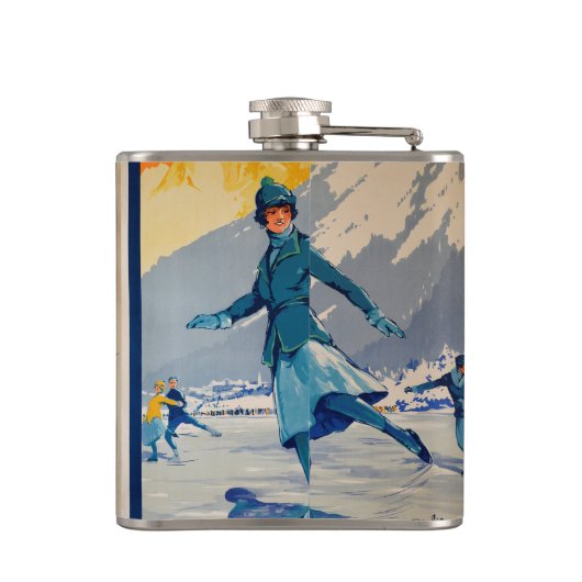 Chamonix - Mont Blanc Flachmann (Rückseite)