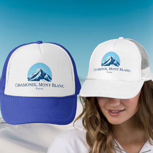 Chamonix Mont Blanc Frankreich Skizentrum Outfit C Truckerkappe
