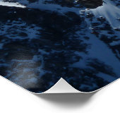 Chamonix Mont Blanc French Alps Poster (Ecke)