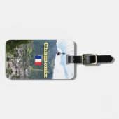 Chamonix - Mont Blanc Gepäckanhänger (Vorderseite horizontal)