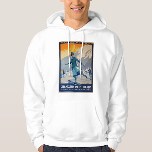 Chamonix - Mont Blanc Hoodie (Vorderseite)