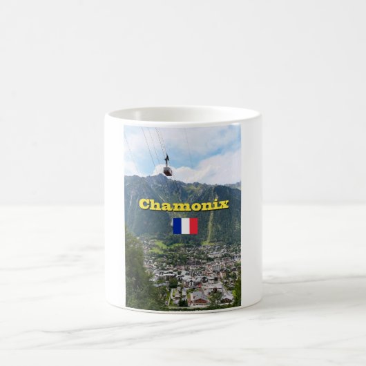 Chamonix - Mont Blanc Kaffeetasse (Mittel)