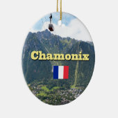 Chamonix - Mont Blanc Keramikornament (Rechts)