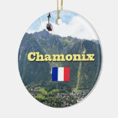 Chamonix - Mont Blanc Keramikornament (Links)