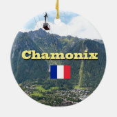 Chamonix - Mont Blanc Keramikornament (Hinten)