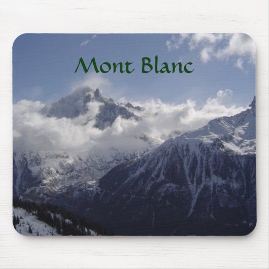 Chamonix-Mont-Blanc Mousepad (Vorne)