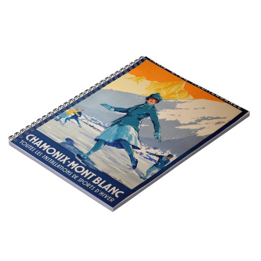 Chamonix – Mont Blanc Notizblock (Linke Seite)