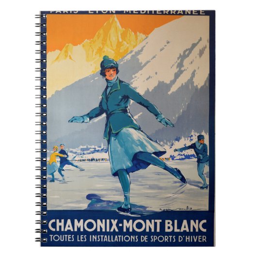 Chamonix – Mont Blanc Notizblock (Vorderseite)