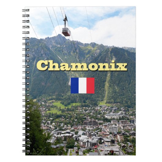 Chamonix - Mont Blanc Notizblock (Vorderseite)