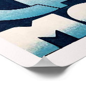 Chamonix Mont Blanc Poster (Ecke)