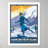 Chamonix-Mont Blanc Poster (Vorne)