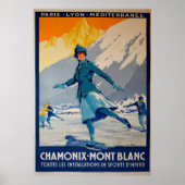 Chamonix - Mont Blanc Poster (Vorne)