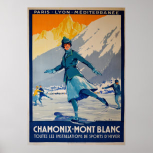 Chamonix - Mont Blanc Poster