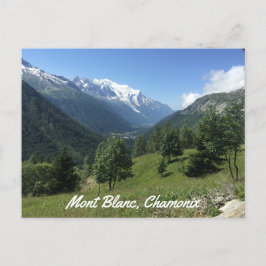 Chamonix Mont Blanc Postkarte