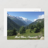 Chamonix Mont Blanc Postkarte (Vorne/Hinten)