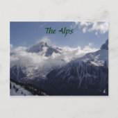 Chamonix-Mont-Blanc Postkarte (Vorderseite)