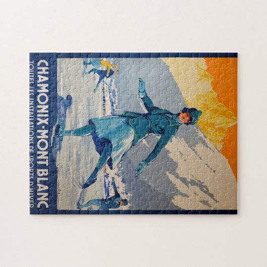 Chamonix - Mont Blanc Puzzle (Horizontal)