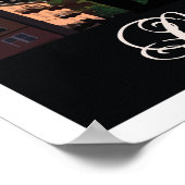 Chamonix, Mont Blanc, Reisen Poster (Ecke)