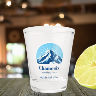 Chamonix Mont Blanc Schnapsglas