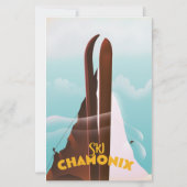 Chamonix-Mont-Blanc-Ski-Poster (Rückseite)