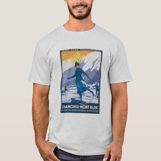 Chamonix Mont Blanc T-Shirt (Vorderseite)
