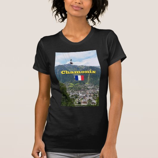 Chamonix - Mont Blanc T-Shirt (Vorderseite)