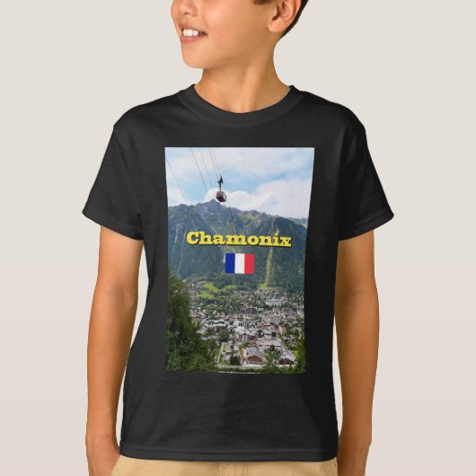 Chamonix - Mont Blanc T-Shirt (Vorderseite)