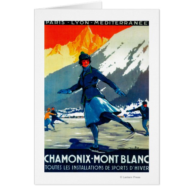 Chamonix-Mont-Blanc Vintages PosterEuropa (Vorne)