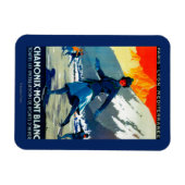 Chamonix-Mont-Blanc Vintages PosterEuropa Magnet (Horizontal)