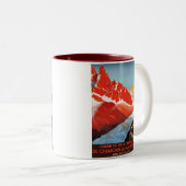 CHAMONIX MONTENVERE ZWEIFARBIGE TASSE (VorderseiteRechts)