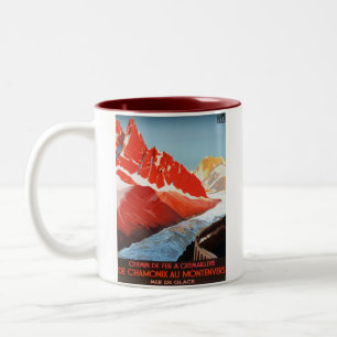CHAMONIX MONTENVERE ZWEIFARBIGE TASSE