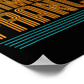 Chamonix Retro Französische Alpen Skifahren Frankr Poster (Ecke)