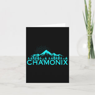 Chamonix Ski Resort Frankreich Skifahren Karte