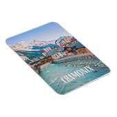 Chamonix Skistation Magnet (Rechte Seite)