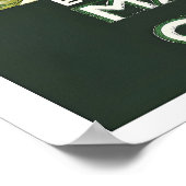 Chamonix Switzerland Martigny-Chatelard Railway Poster (Ecke)