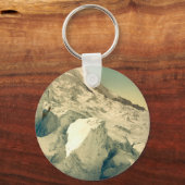 Chamonix Valley - Mont Blanc Schlüsselanhänger (Vorderseite)