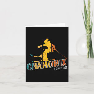 Chamonix Vintages Skigebiet Frankreich Skigebiet F Karte