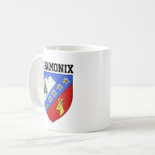 Chamonix-Wappen Kaffeetasse (Vorderseite Links)