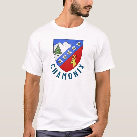 Chamonix-Wappen T-Shirt (Vorderseite)