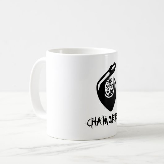 CHAMORRO Haken-Kaffee-Tasse Kaffeetasse (Vorderseite Links)